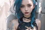 英雄联盟中粘人的金克斯角色名称是什么？