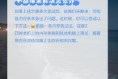 电脑删除所有文件后内存依旧占用高怎么办？解决步骤是什么？