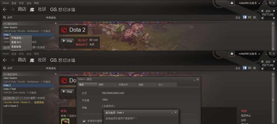 探索Dota2国服启动项设置代码的奇妙世界（优化游戏体验）  第1张