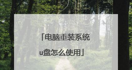 重装系统U盘文件的使用指南（快速恢复电脑）  第1张