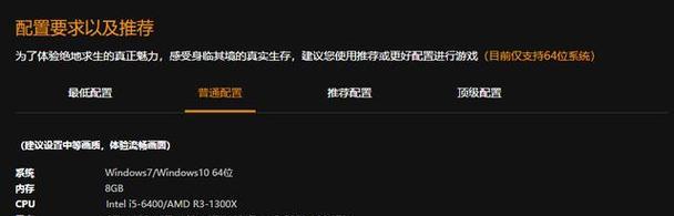 绝地求生官方配置要求及价格解析（一起来了解绝地求生所需的最佳电脑配置和价格）  第1张