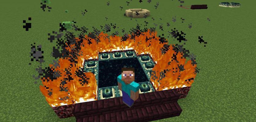 如何在Minecraft中创建八大传送门？教程步骤是什么？  第3张