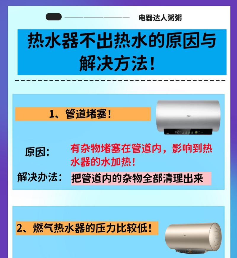 热水器怎么堵的快？堵塞原因和解决方法是什么？  第3张