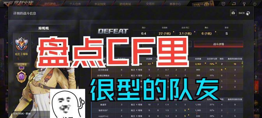 CF关闭队友识别的方法是什么？为什么要关闭队友识别？  第3张